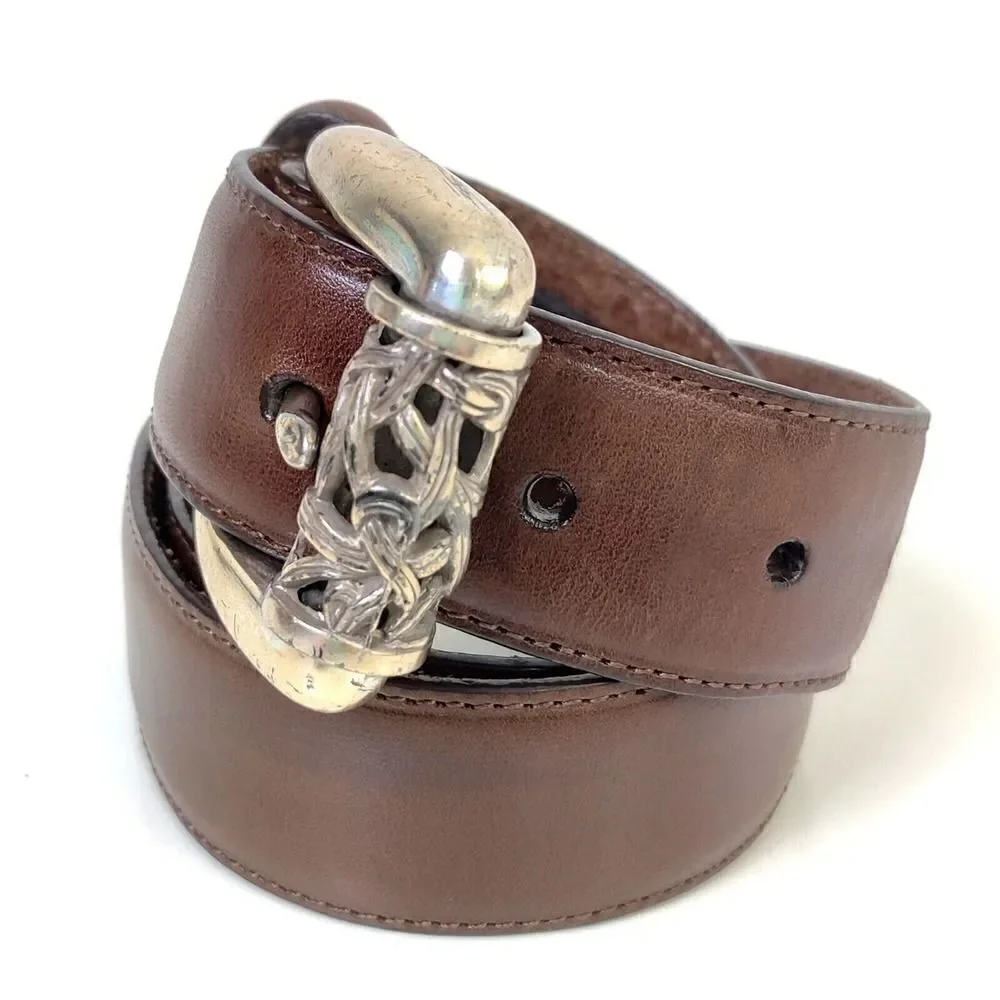VTG Brighton BROWN GENUINE LEATHER 1.25
